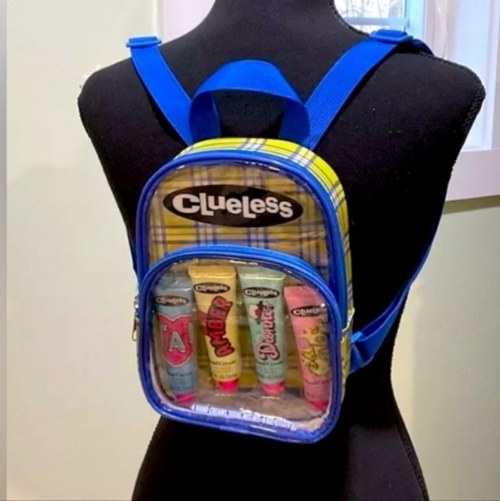 Clueless 90s Mini Backpack Gift Set With Four Lotions NEW Rare